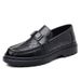 Leather Shoes Men In Summer 2025, New Style With Hollow Out Casual Design. Breathable And Lazy, Suitable For Young_vogvips.com