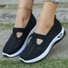 Cross-Border Casual Factory Soft Sole Breathable Fashion Mom Sports Shoes Women's Dropshipping_vogvips.com