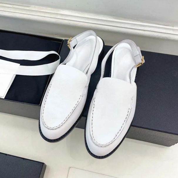2025 New Xiaoxiang Genuine British Style Flat Bottomed One Foot Lazy Loafers Versatile Single Shoe Small Leather Shoes_vogvips.com
