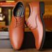 New Business Formal Leather For Men Casual Wedding Groom British Style Height Increasing Summer Breathable Youth Pointed_vogvips.com