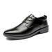Spring And Autumn Formal Business British Style Leather Lightweight Thin Pointed Toe Men's Breathable Versatile Soft_vogvips.com