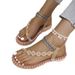 2026 New Bohemian Style Women's Shoes Versatile Fashion Beach Flat Beaded Diamond Flip-Flops Sandals_vogvips.com
