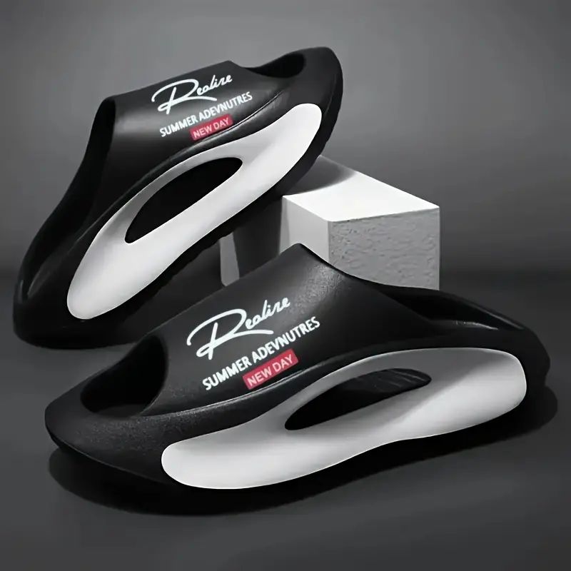 Unisex Casual Four Seasons Sandals Comfortable Home Slippers Breathable Slip-On For Women And Men Shoes_vogvips.com