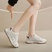 Women's Shoes Breathable Lightweight Mesh Upper Shoes Forrest Gump Style Comfortable Soft Sole Ideal For Long Term Standing And Work_vogvips.com
