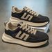 Men's Breathable Mesh Casual Sneakers For Summer, Lightweight Running Shoes With Thick Sole, Round Toe Design, Perfect For Walking And Sports_vogvips.com