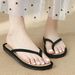 Ladies Straw Mat Fashion Floral Strap Flat Flip Flops 2024 Summer Newest Leisure Rattan Grass Weave Home Slippers_vogvips.com