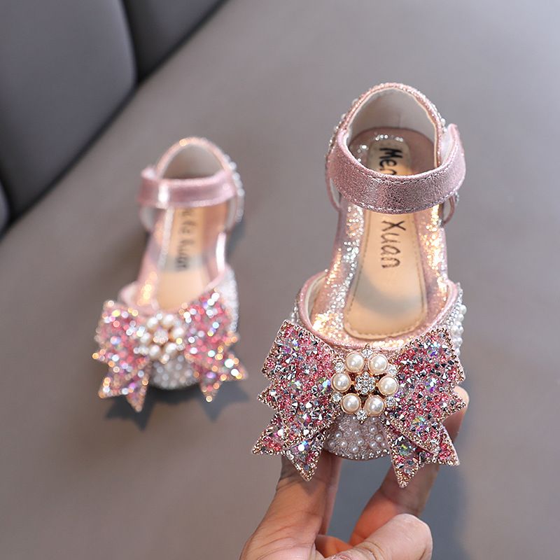 Girls Little Big Child Princess Casual Single Shoes Show Shoes Little Girl Child Children Leather Shoes_vogvips.com