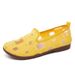 Women's Summer New Shallow Mouth Single For Women's Outdoor Wear, Flat Bottomed Fashionable Patch Beggar Shoes, Hollowed_vogvips.com