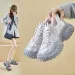 Designer Shoe Korean New Dad Shoes For Women 2026 Spring Student Sports Running Casual Thick Soled Height Increasing_vogvips.com