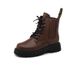 Martin Children's Autumn/Winter New Student Casual Leather Surface Waterproof, Warm, Versatile Short Boots Trendy_vogvips.com