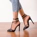 2025 New Sexy Thin Strap Large Size Buckle Hollow Out Elegant High Heel Women's Sandals_vogvips.com