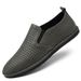Men's Shoes Leather Thick-soled Soft-soled Casual Shoes Round Head Foot Cover Men's Casual Leather Shoes_vogvips.com