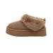 Thick-Soled Tatzler Women's Henan Sangpo Slip-On Low-Cut Furry Cotton Shoes Fashion Sheepskin Snow Boots_vogvips.com