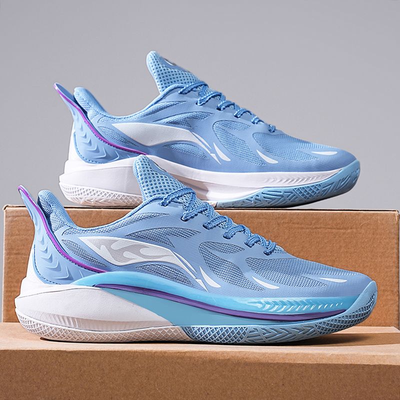 2025New Color Matching Comfort And Casual New High Quality Non-Slip Wear-Resistant Breathable Big Children Basketball Shoes_vogvips.com
