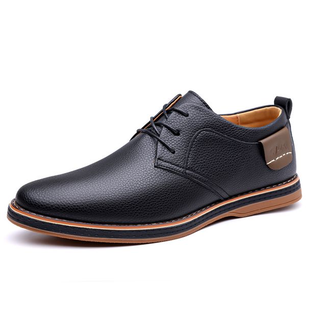 Cross-border Prince Large Size 48, Popular Leather Shoes, Fashionable Business Casual Hand-Stitched Chelsea Men's Shoes_vogvips.com