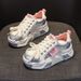 Women's Height-increasing Shoes, 2026 Spring New Model, Popular On Douyin, Versatile Korean-style Thick-soled Dad Shoes_vogvips.com
