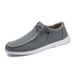 Euro Step New Large Size Canvas Loafers Ultra-light Sailboat Flat Casual Men's Slip-on Cloth Shoes Hot Sale_vogvips.com