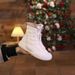 Snow 2024 New Cotton Winter Fleece Lined Thickened Women's Shoes Thick Sole Northeast Warm Short Boots Trendy_vogvips.com