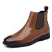 European Warm Series British Men's Shoes Short Plus Velvet Leather Martin Large Size Boots Men_vogvips.com