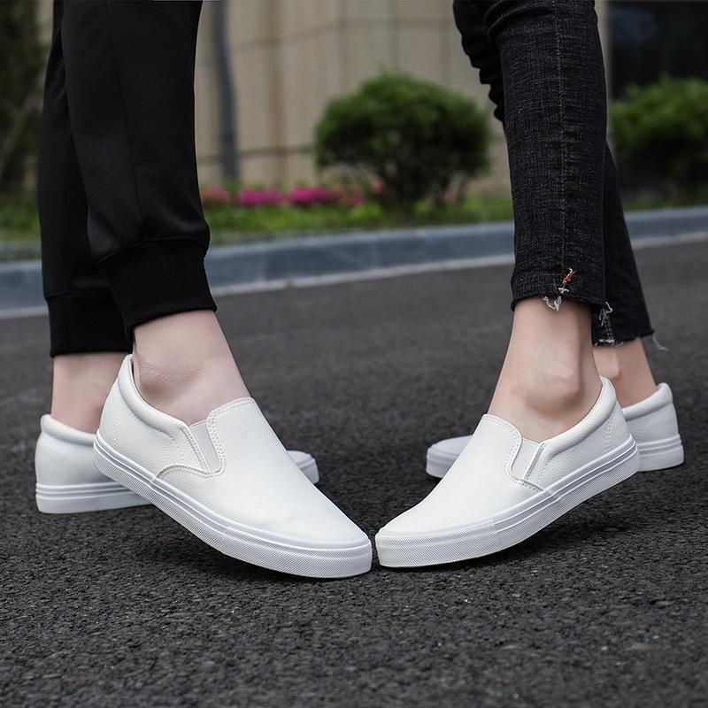 Fashion Women's Vulcanized Shoes Men's Casual Shoes Student White Shoes Women Couple's Skateboard Shoe Sneakers Zapatos Hombre_vogvips.com
