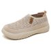 Shoes For Women, Versatile Spring New Style, Fly Woven And Odorless Feet, Casual Soft Soled Sports Shoes, Mesh_vogvips.com