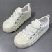 Men's Genuine Leather White 2025 Spring Edition Men's Trendy Thick Soled Fashionable Versatile Big Head Casual Board_vogvips.com