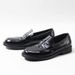Leather outsole loafers a slip-on wedding shoes Fashion men's shoes_vogvips.com