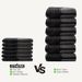 Men's Crew Moisture Wicking Cushioned Athletic Heavy Duty Work Boot Socks 3 Pairs_vogvips.com
