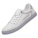Little White Shoes Men's Head Layer Low-top Lace-up Casual Board Shoes Sports Men's Shoes_vogvips.com