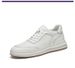 Men's Shoes Breathable Irst Layer Cowhide Little White Board Shoes Men's Sports And Leisure Rubber Sot Sole_vogvips.com