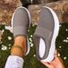 Shoes, Women's Semi-support Casual Shoes, Plus Size Women's Shoes, Flying Mesh Shoes, One-foot Shoes, Women's Shoes_vogvips.com