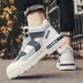 European Warm Series Men's Martin 2025 New High-top Casual Autumn Youth White Shoes Mid-top Height-increasing Work Boots_vogvips.com
