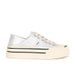 Smiling Canvas For Women 2024 New Summer Versatile Casual Breathable Sneakers Genuine Leather Thick Sole Low Top Board_vogvips.com