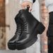 Martin Boots Thick-soled Heightening Retro Tooling Boots Lace-up Men's Boots_vogvips.com