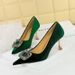 1818-K83 European And American Style Light Luxury Party High Heels Women's Wine Glass Heel Metal Rhinestone Buckle_vogvips.com