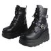 Wedge Martin 2024 Autumn And Winter New Thick Bottom Large Size Fashion Short Boots Women_vogvips.com