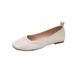 Popular Loafers, New Mary Jane Women's Flat-soled 2025 Soft-soled Granny Shoes, Spring And Summer Soft Leather Shoes_vogvips.com