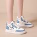 High Top Sports For Junior High School Students, Female New Winter With Plush Ulation And Two Cotton Shoes,_vogvips.com