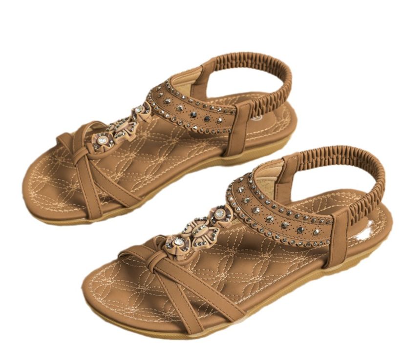 New Women's Flat Sandals 2023 Large Size_vogvips.com
