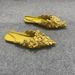 Women's Elegant Bow Flat Sandals Pointed Toe French-Inspired Comfortable Summer Shoes Versatile Low Heel Pointed Toe Single Shoes_vogvips.com