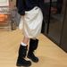 Frosted Long For Women 2025 Autumn New Belt Buckle Chunky Heel Riding Over-the-Knee Two-Way High Boots_vogvips.com