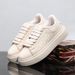 Men's Spring Style Thick Soled White Sneakers Versatile Platform Casual Shoes Breathable Hidden Height Increase Size 5-10_vogvips.com