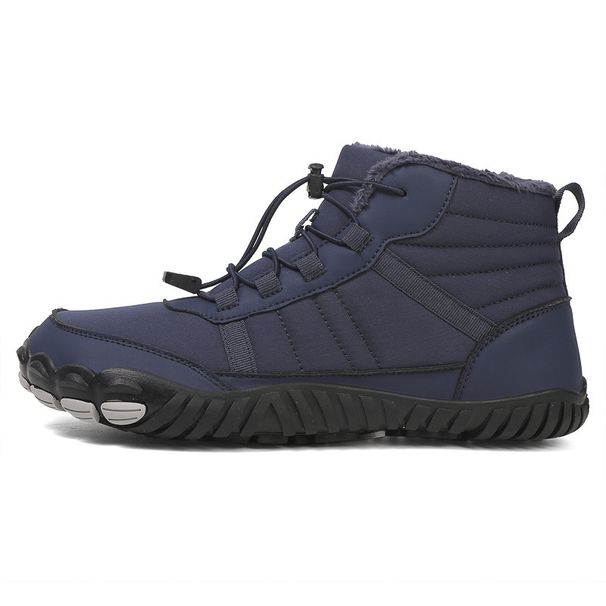 Women's Shoes Waterproof Snow Boots Men And Women Cold Proof Cotton Shoes Couples High Top Outdoor Plus Velvet Sports Shoes Barefoot Winter Shoes_vogvips.com