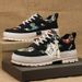 Low-top Martin Shoes, Workwear Shoes, Versatile Straw Sole, Casual Sneakers, Trendy Shoes, Four Seasons_vogvips.com