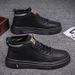 25 For Men's Autumn And Winter Leather Shoes, Wear The Middle Part Of The Men's Shoes_vogvips.com