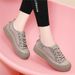 Women's Genuine Leather Sports Sneakers 2026 Spring/Summer New Versatile Casual Non-Slip Travel Shoes Lightweight_vogvips.com