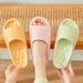 Home Slippers For Women, Cool , Internet Celebrity Bathroom Slippers, Outdoor Wear, Non-Slip, High-End Feel, Waterproof, Men's Summer Lightweight Waterproof_vogvips.com