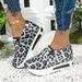 2025 Spring And Autumn Women's Shoes New Fashion Slip-on Thick-soled Flower Printed Casual Breathable Anti-Slip Sneakers_vogvips.com