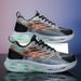 Fashion Men's Shoes Mesh Luminous Couple's Sports And Leisure Running Shoes Men's Teenagers Dad Shoes_vogvips.com