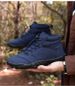 NEW Winter Cotton Shoes With Fleece Waterproof Snow Boots, ,Comfortable Couple High-top Casual Cotton_vogvips.com
